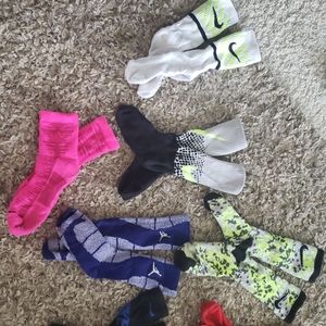 Basketball socks branded